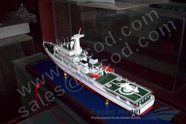 custom made model of Military vessel